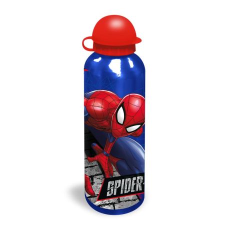 Spiderman Cantil aluminio 500 ml vermelho