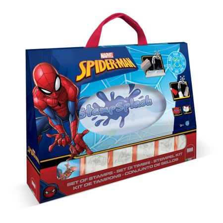 Spiderman Estojo actividades Stamp&Splash