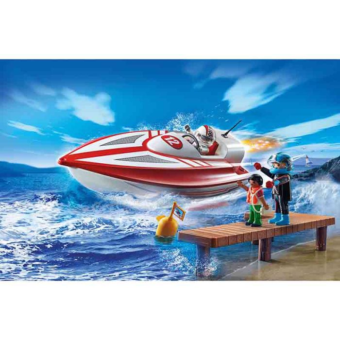 Comprar Playmobil Sports action Lancha com motor de Playmobil Loja Online Brinquedos