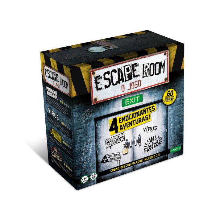  Escape Room The Game, Family Edition - con 3 emocionantes salas  de escape de la selva