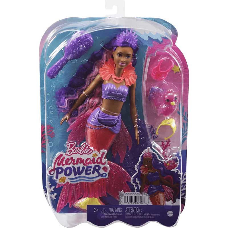 Boneca com Acessórios - Barbie Mermaid Power - Sereia Malibu - Mattel