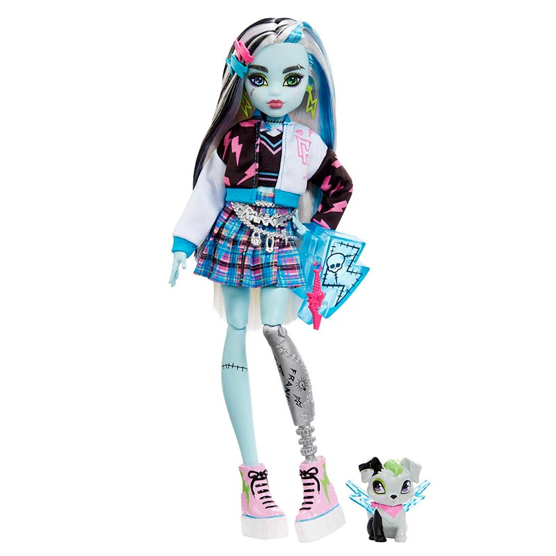 Boneca Monster High Clássicas- Frankie Stein Clássica, da Mattel.