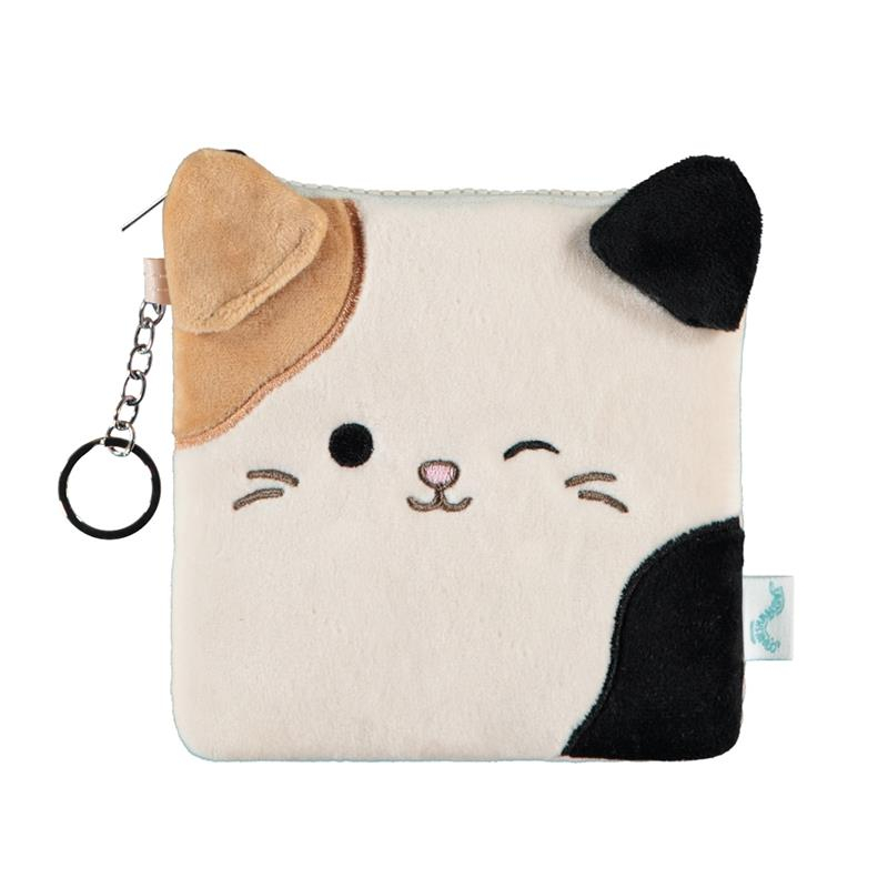 Porta Moedas Squishmallow Cameron gato bege