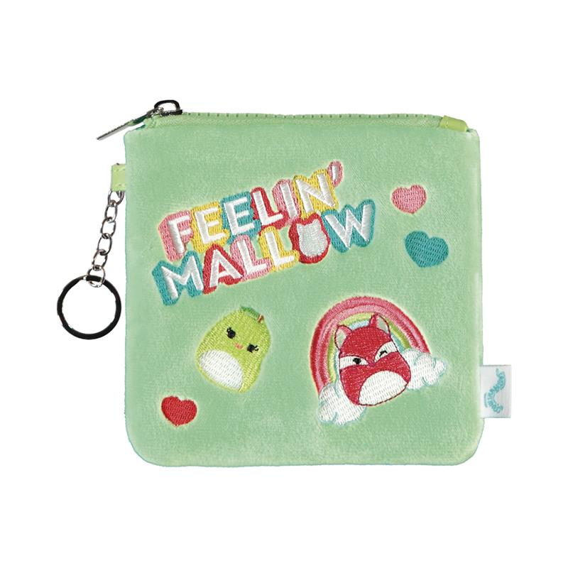 Porta Moedas Squishmallow Feelin Mallow verde