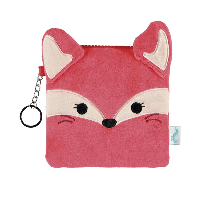 Porta Moedas Squishmallow Fifi raposa vermelha