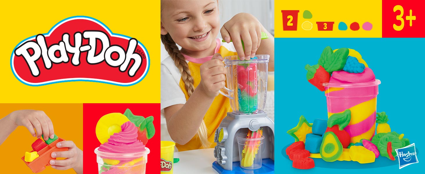 comprar plasticina Liquidificadora de batidos coloridos Playdoh