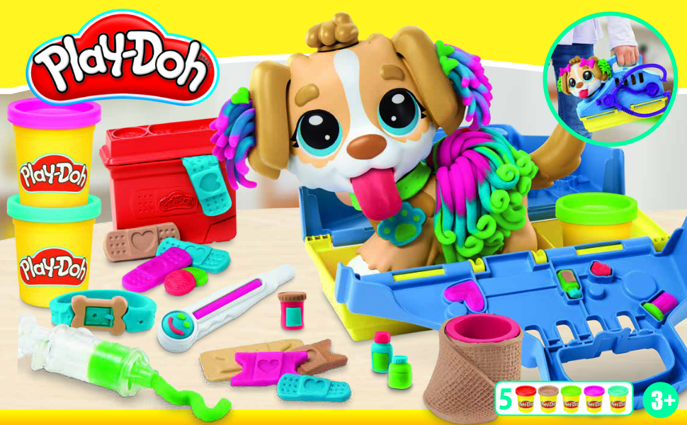 Play-Doh plasticina kit veterinário