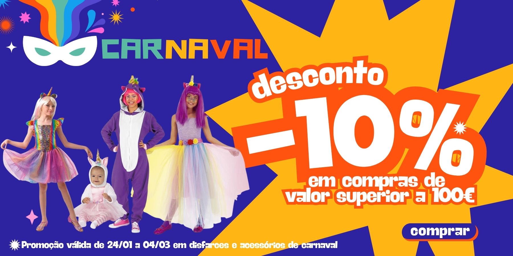 ver catalogo completo de disfarces em promoção