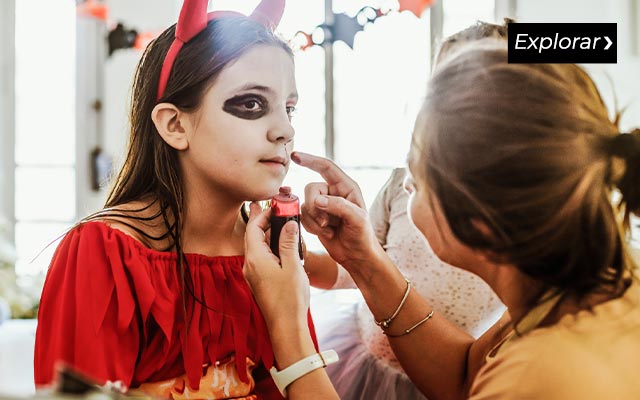 comprar pinturas faciais para o halloween