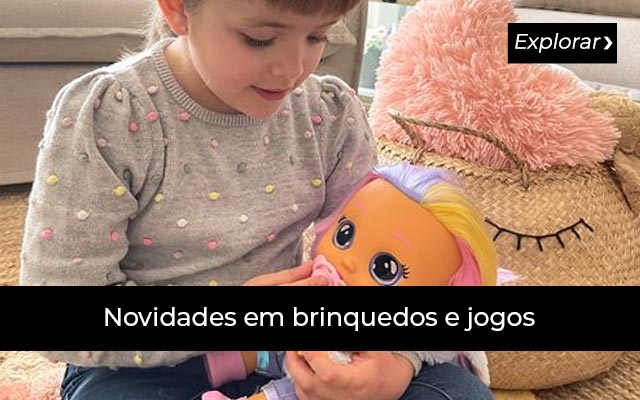 Novidades em brinquedos e jogos