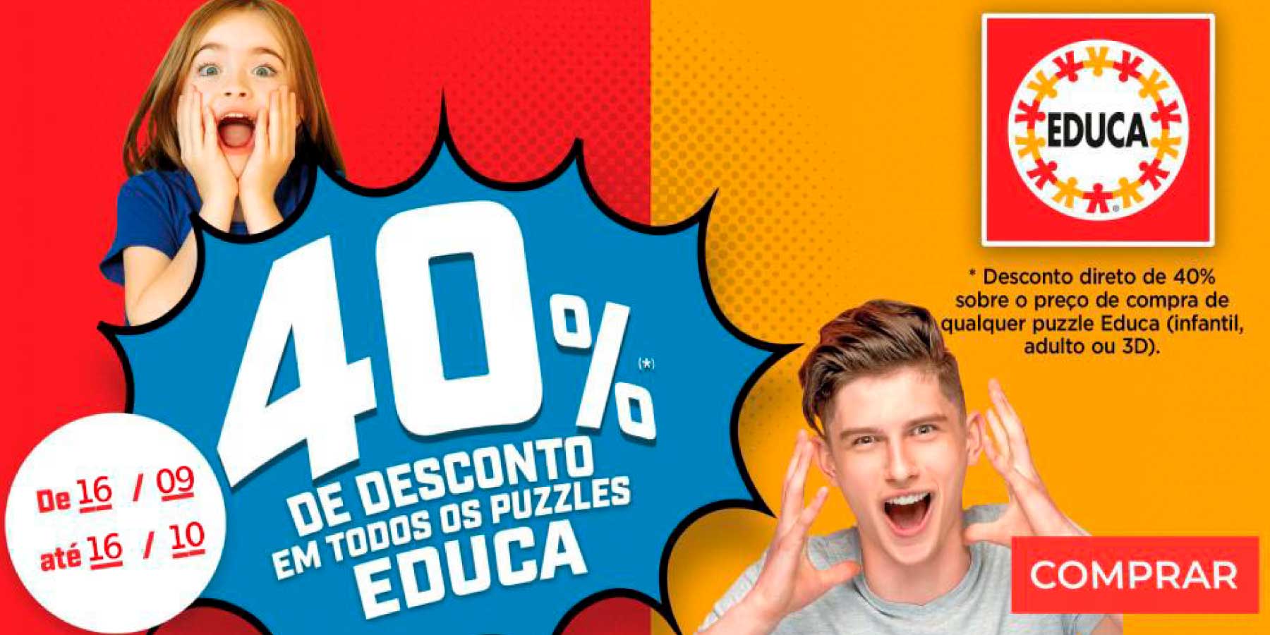 comprar puzzles em promoção