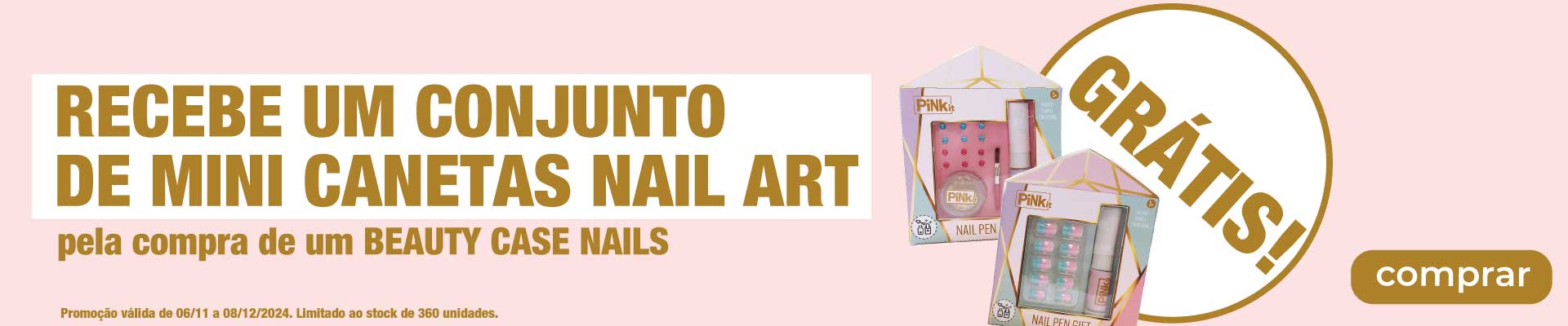 oferta de um conjunto de canetas para nail art