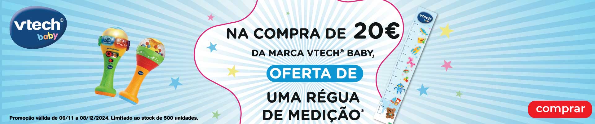 comprar brinquedos vtech com oferta de régua