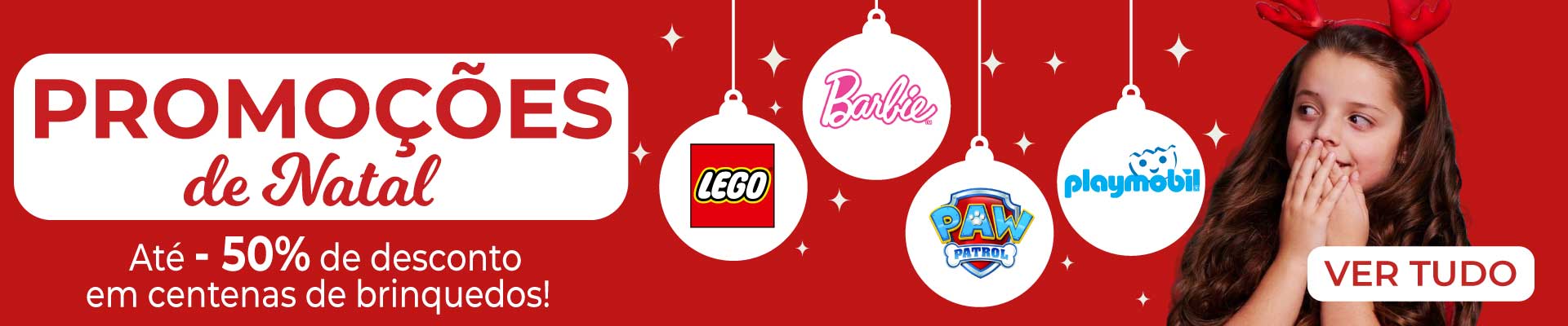 promoções em brinquedos para o Natal