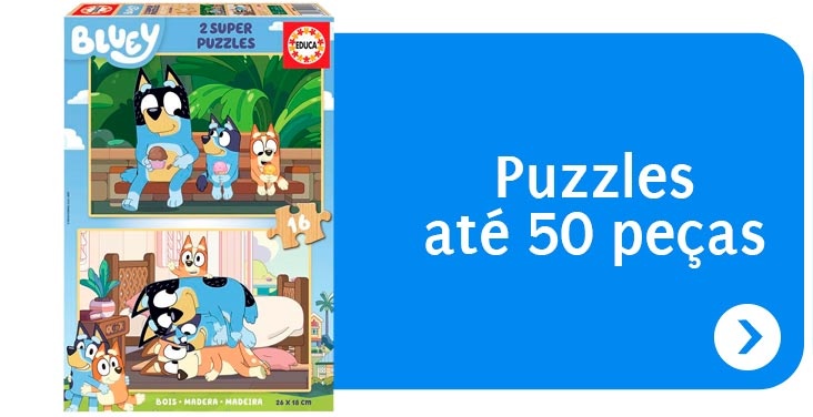 Puzzles até 50 peças